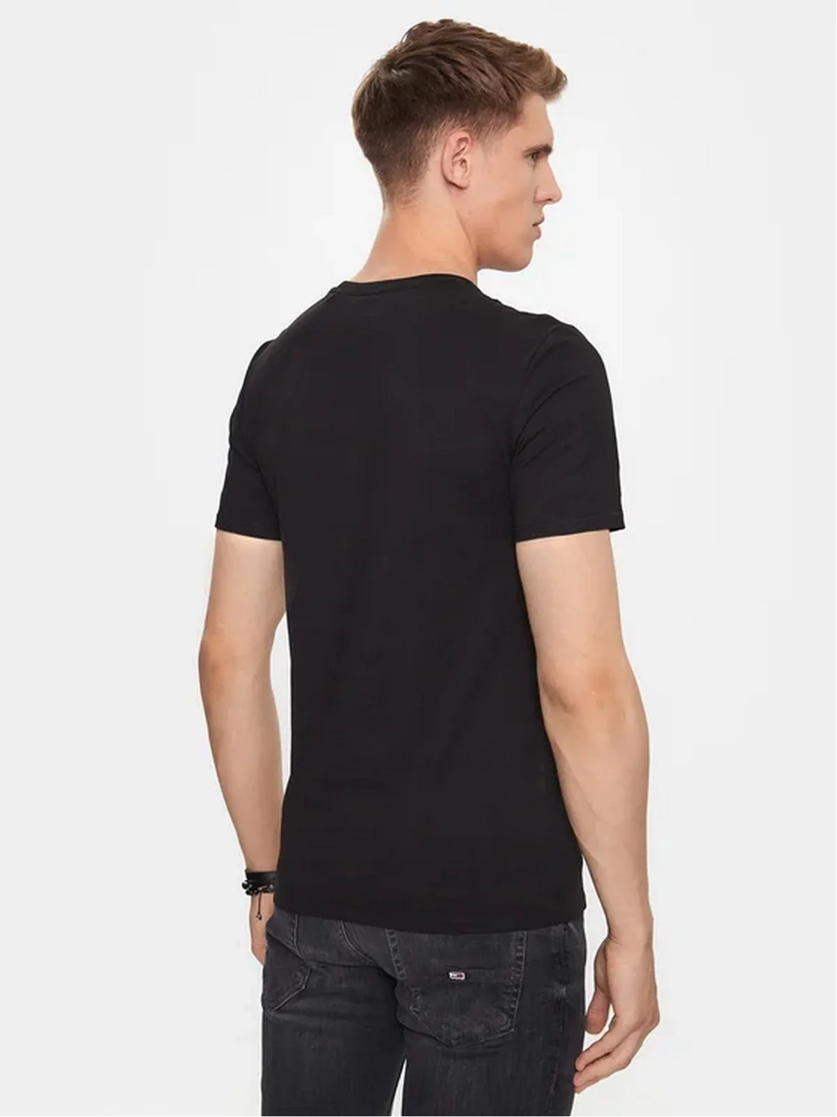 GUESS T-Shirt e Polo Uomo CN SS CORE TEE M2YI36 I3Z14 JBLK Jet Black A996 - Image 4