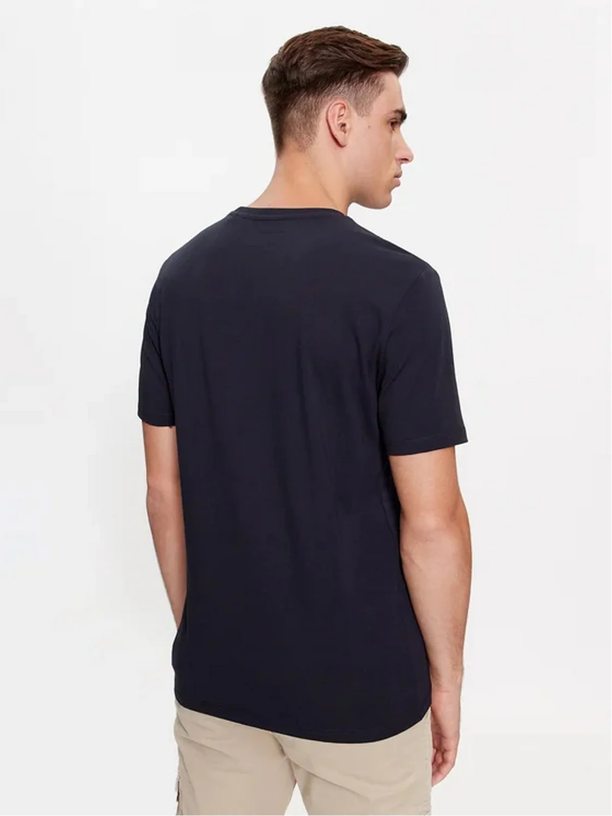 GUESS T-Shirt e Polo Uomo SS CN GUESS BOX CRAC M4RI33 J1314 G7V2 Blu - Image 2