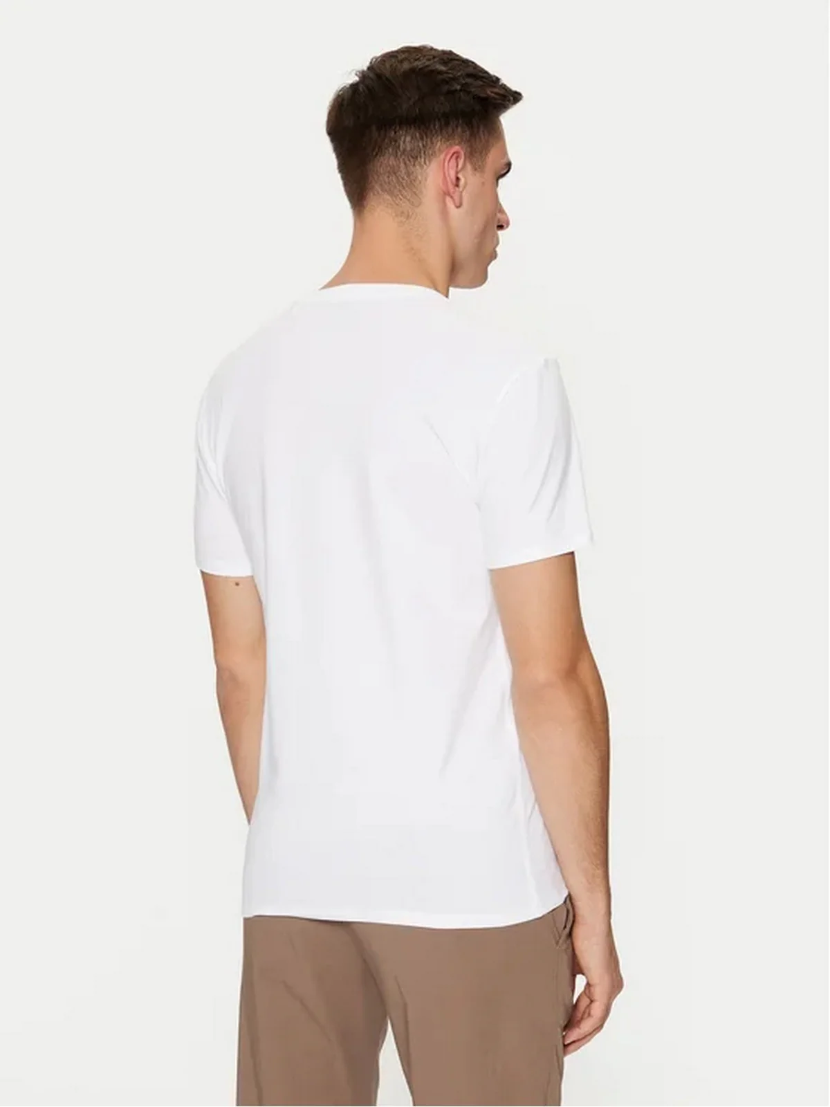 GUESS T-shirt Uomo CN SS CORE TEE STR M2YI24 J1314 G011 PURE WHITE - Image 3