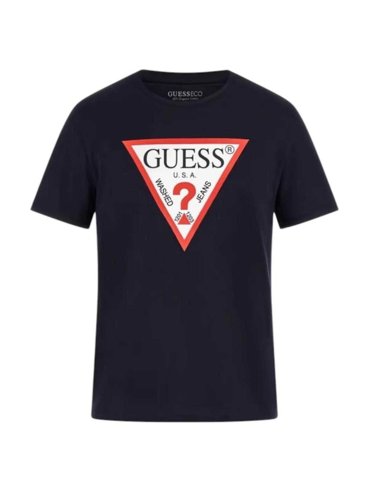 GUESS T-shirt Uomo CN SS ORIGINAL LOGO TEE M2YI71 I3Z14 G7V2 SMART BLUE - Image 3