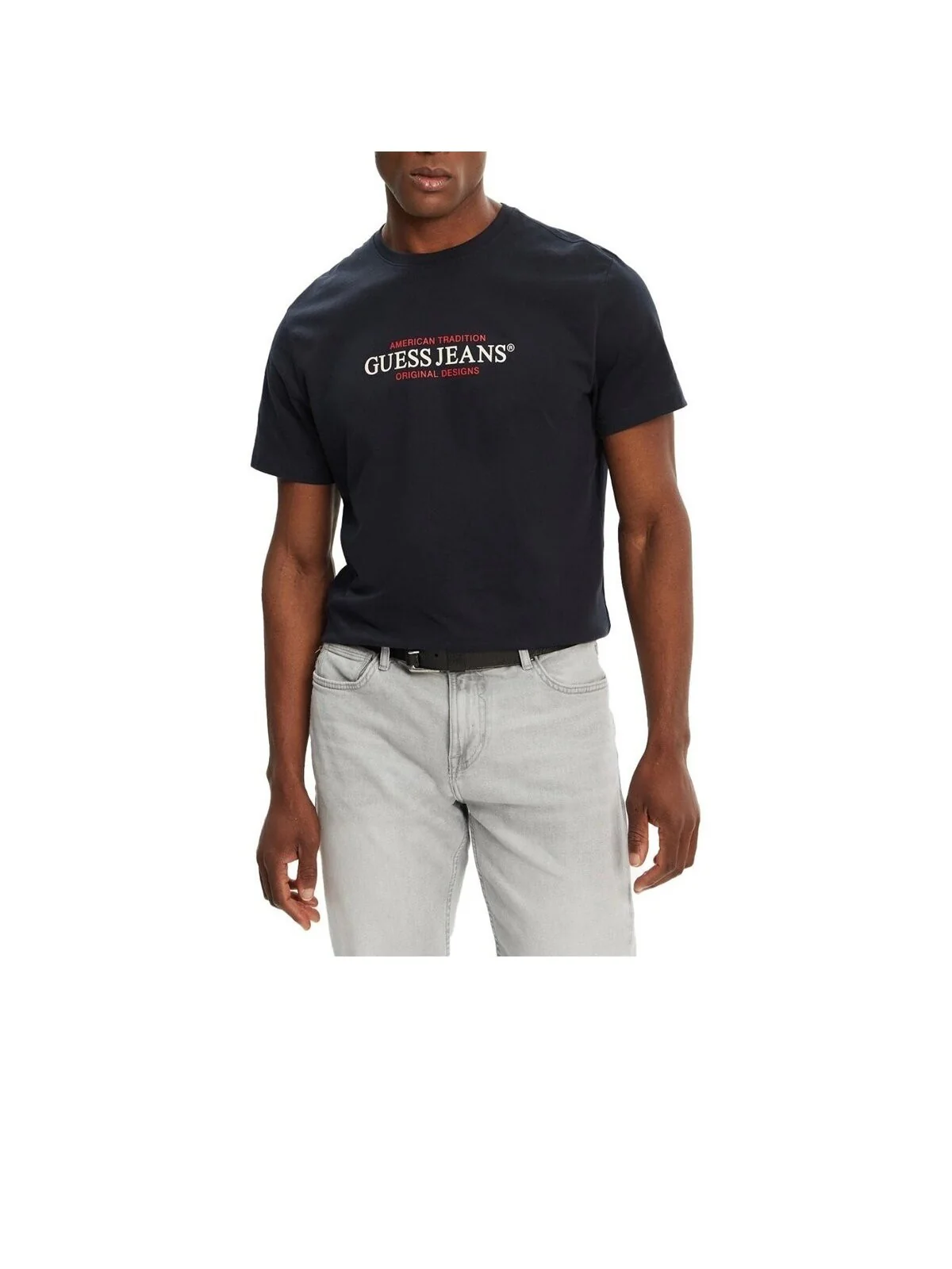 GUESS T-shirt Uomo GJ SS CN OS ICONIC TEE M4YI45 K8FQ4 A71W DARING OCEAN - Image 2