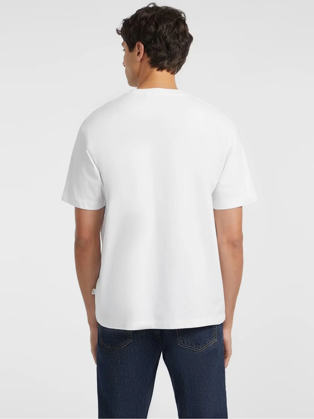 GUESS T-shirt Uomo GJ SS CN OS LOGO EMB TEE M4YI44 K8FQ4 G011 PURE WHITE - Image 3