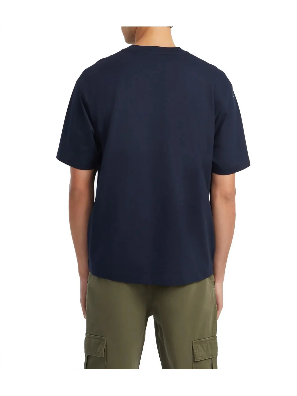 GUESS T-shirt Uomo GJ SS CN OS MINI TRIANGLE TEE M4YI46 K8FQ4 A71W DARING OCEAN - Image 3