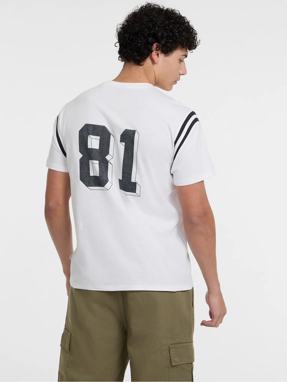 GUESS T-shirt Uomo GJ SS CN REG 3D 81 TEE M5GI47 K8HM0 G011 PURE WHITE - Image 3