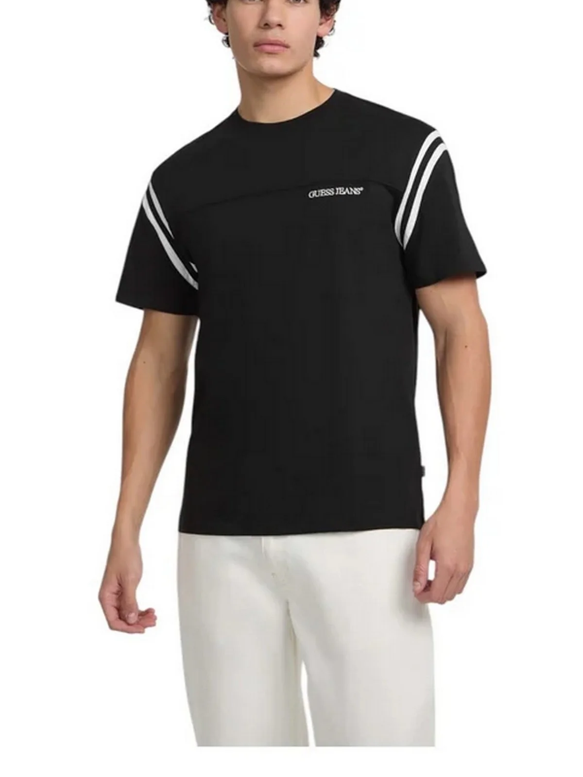 GUESS T-shirt Uomo GJ SS CN REG 3D 81 TEE M5GI47 K8HM0 JBLK Jet Black A996 - Image 2