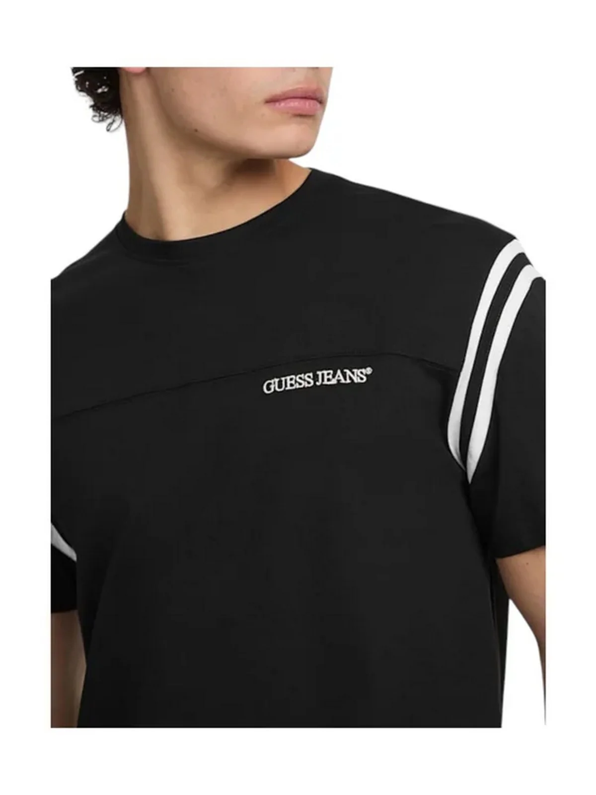 GUESS T-shirt Uomo GJ SS CN REG 3D 81 TEE M5GI47 K8HM0 JBLK Jet Black A996 - Image 3