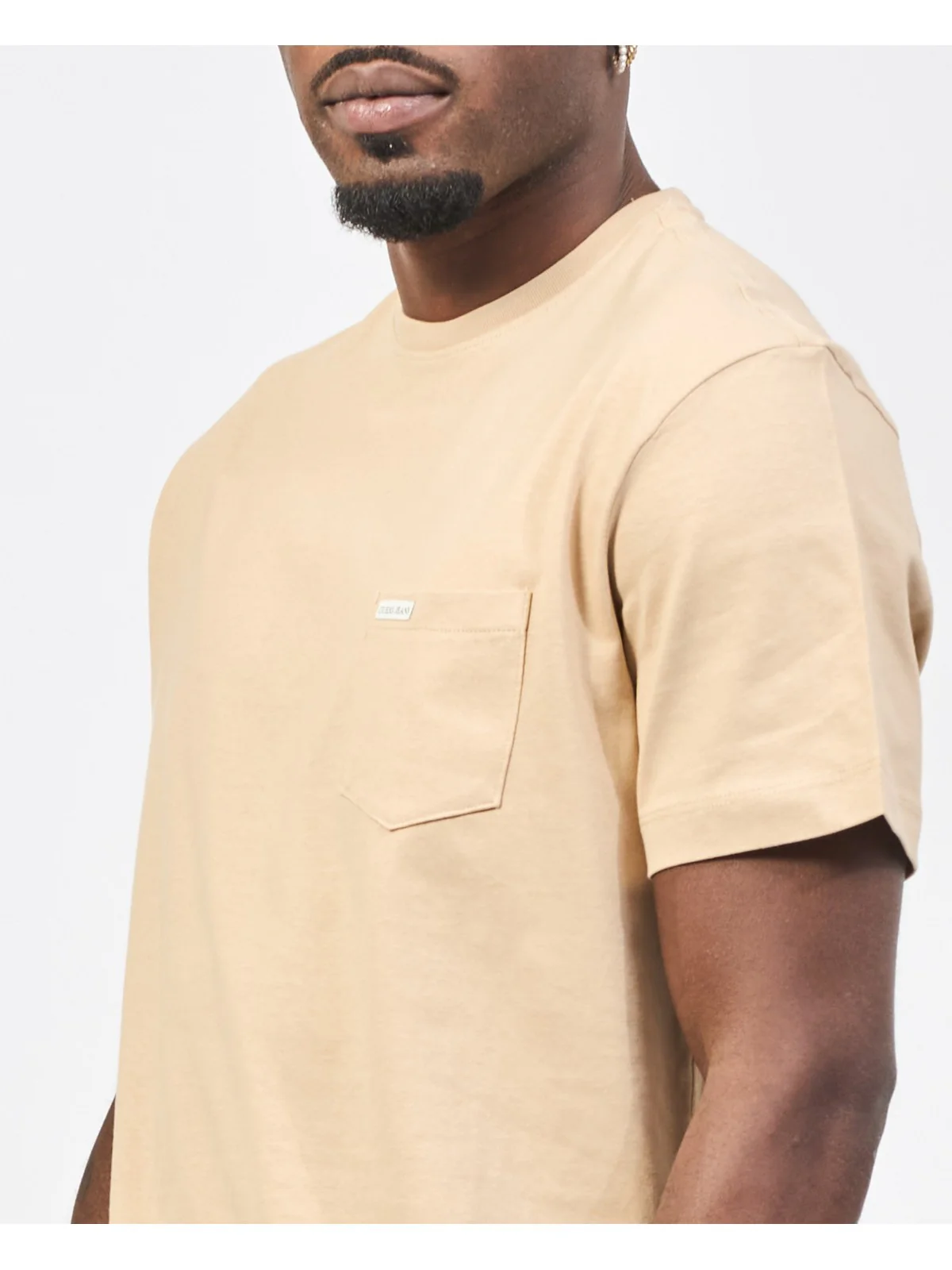 GUESS T-shirt Uomo GJ SS CN REG PKT TEE M5RI74 K8FQ4 A117 SAFARI TAN - Image 2