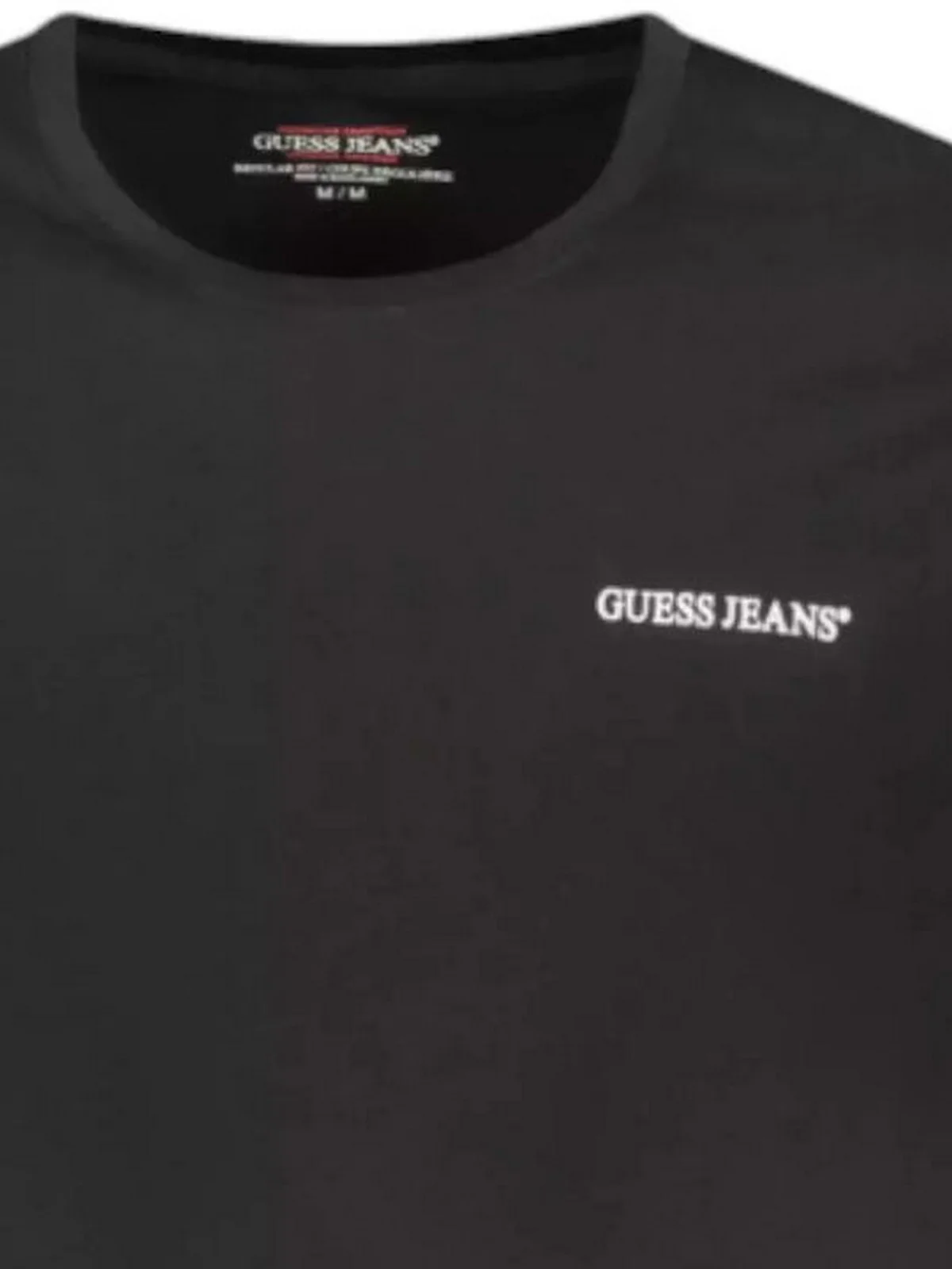 GUESS T-shirt Uomo GJ SS CN REG UNISEX LOGO PRINT M5BI78 K8FQ4 JBLK Jet Black A996 - Image 3