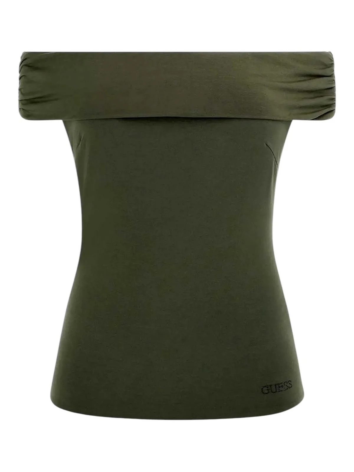 GUESS Top Donna CHARLOTTE OFF SHOULDER TOP W5GP08 KACM2 A838 Verde