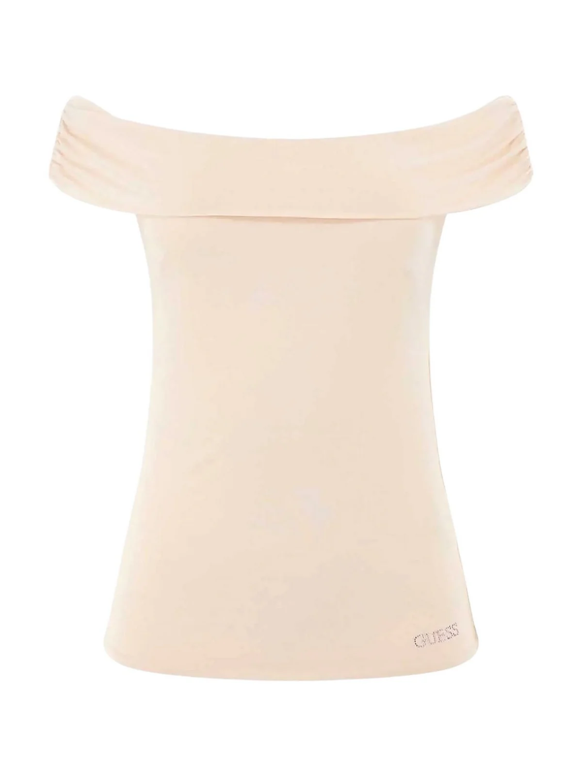 GUESS Top Donna CHARLOTTE OFF SHOULDER TOP W5GP08 KACM2 G1CX BUTTER ICECREAM - Image 5