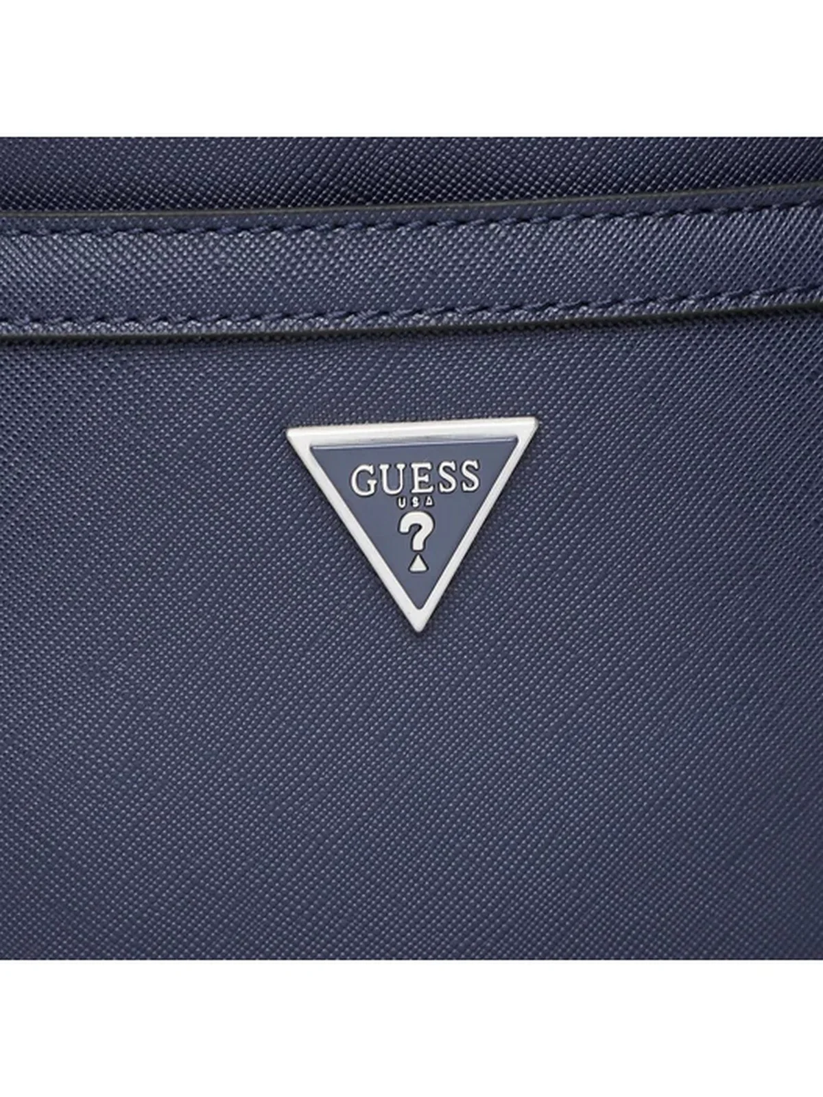 GUESS Tracolla Uomo MILANO CROSSBODY FLAT HMECSA P3123 DBU Blu - Image 4