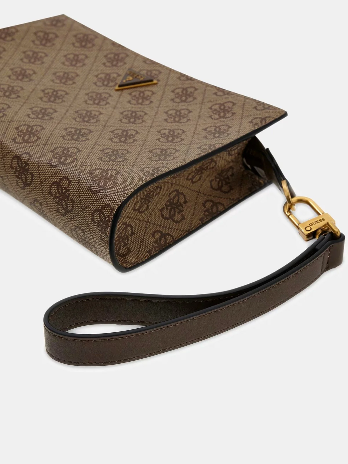 GUESS Tracolla Uomo MILANO CROSSBODY TOP ZIP HMMILO P6157 BBO BEIGE\BROWN - Image 5