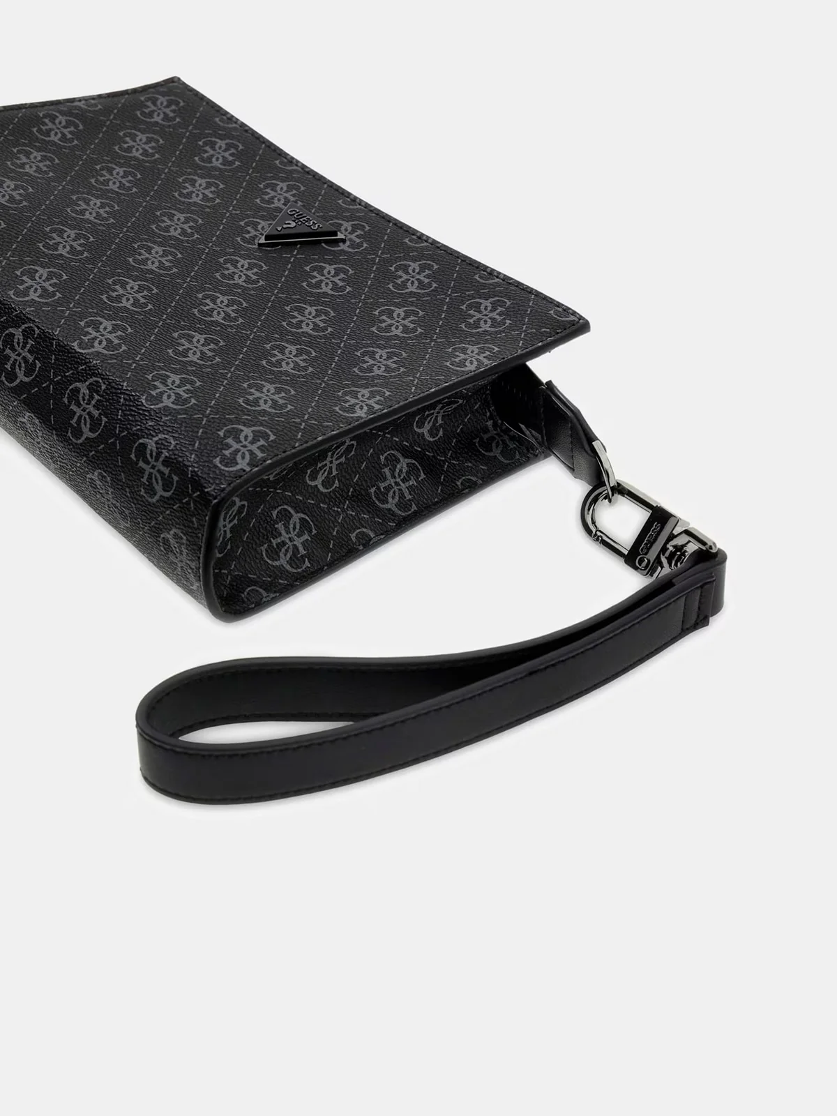 GUESS Tracolla Uomo MILANO CROSSBODY TOP ZIP HMMILO P6157 DAB DARK BLACK - Image 7
