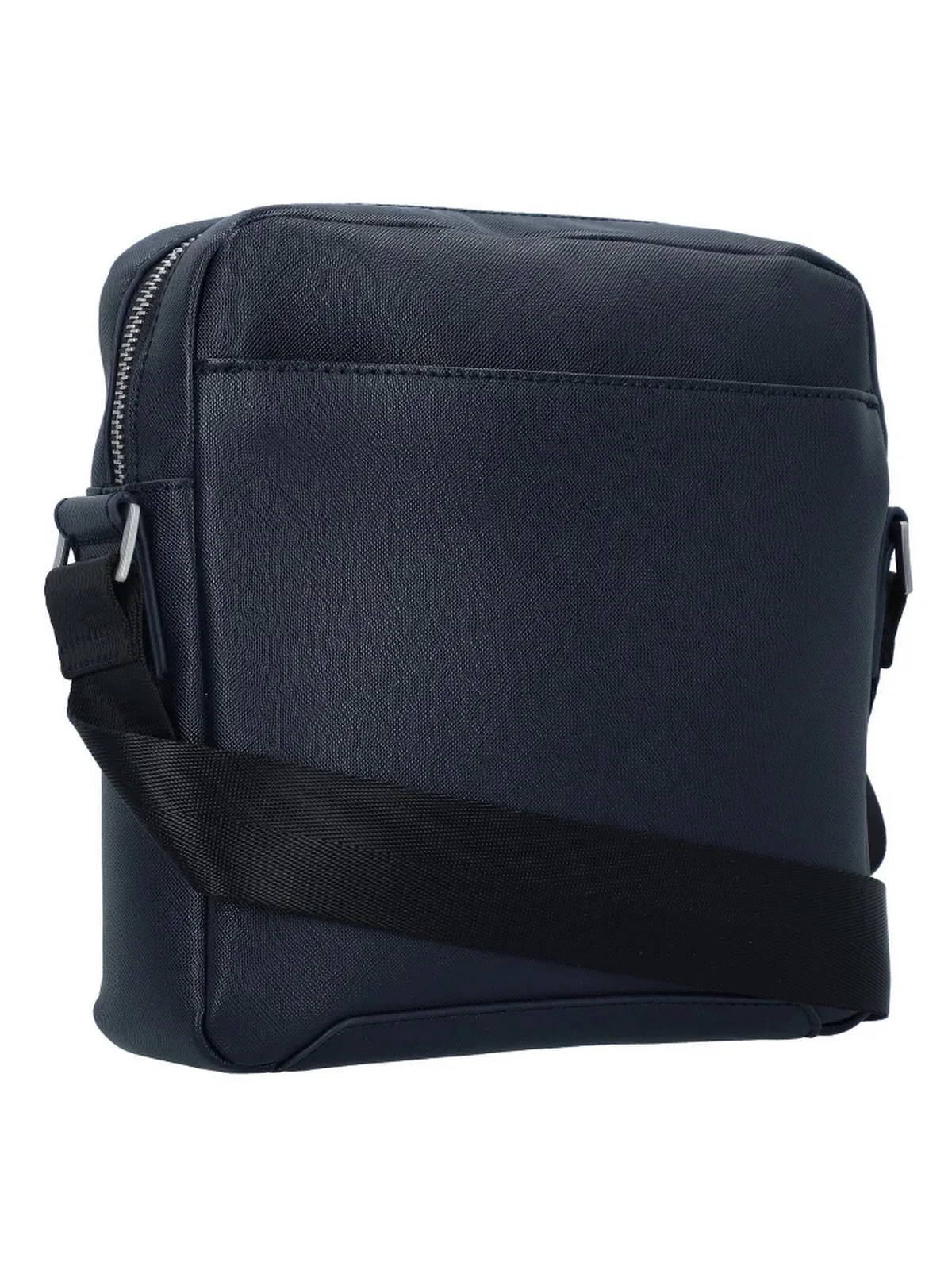 GUESS Tracolla Uomo SAFFIANO ECO TOP ZIP CROSSBODY HMTOSA P4258 DBU Blu - Image 5