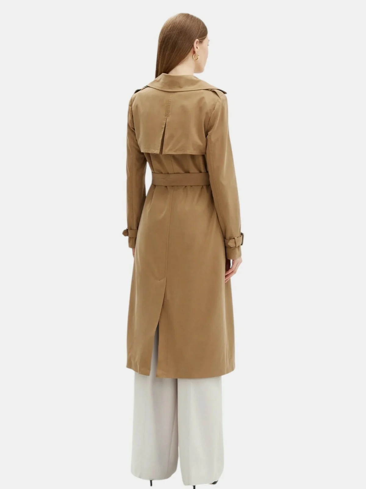 GUESS Trench Donna MAYA UNSTRUCTURED TRENCH W5RL15 WGYM2 F1AZ Beige - Image 4