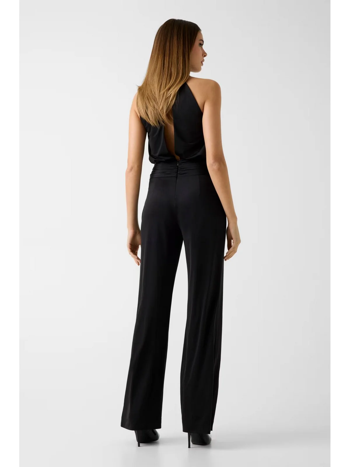 GUESS Tuta Donna SL CHARLINE OVERALL W6GK12 K2937 JBLK Jet Black A996 - Image 4