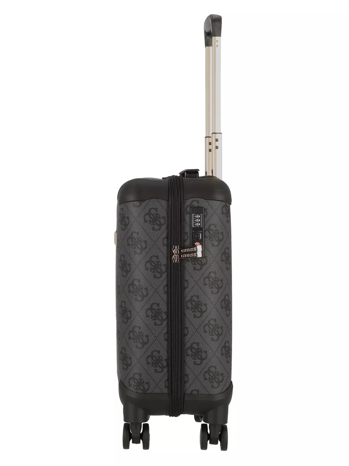 GUESS Valigia e Trolley Donna BERTA 18 IN 8-WHEELER TWOB86 88983 CLO Grigio - Image 3
