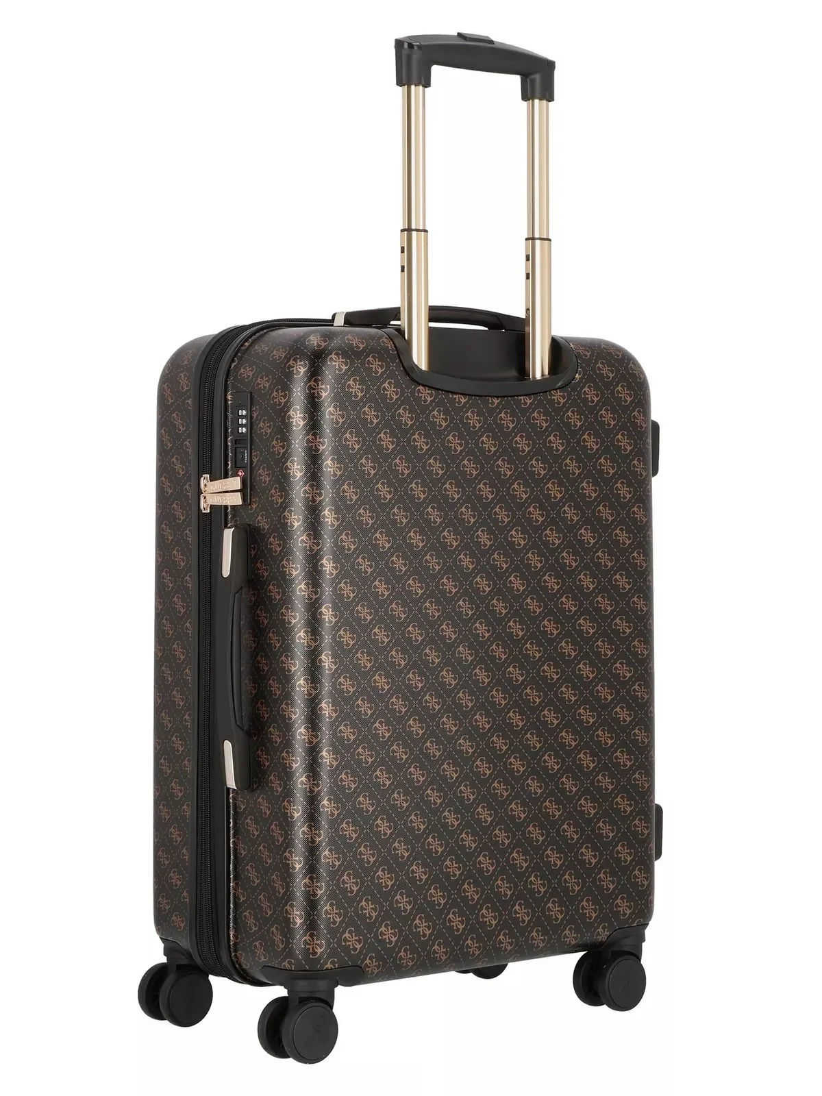 GUESS Valigia e Trolley Donna JESCO 22 IN 8-WHEELER TWHB83 89982 BRO Marrone - Image 2