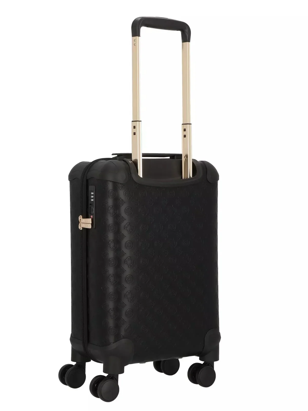 GUESS Valigia e Trolley Donna WILDER 18 IN 8-WHEELER TWK745 29830 BLA Nero - Image 2