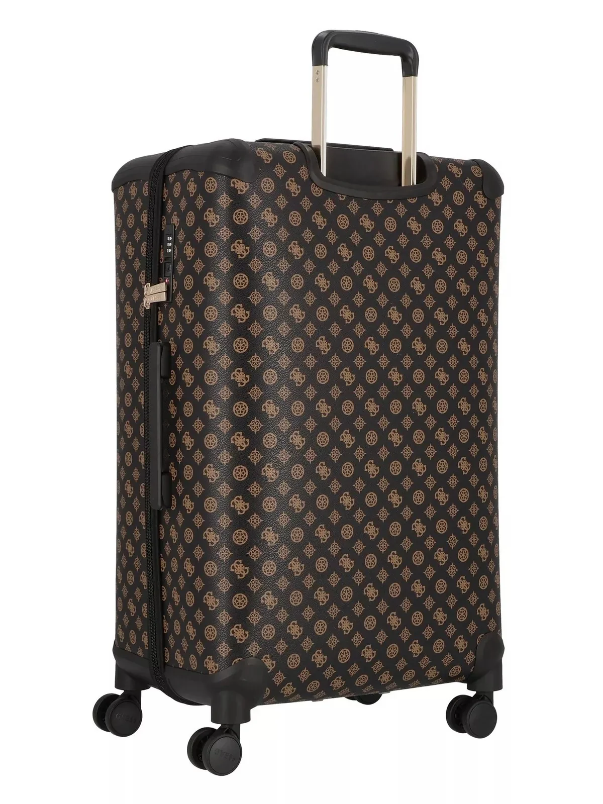 GUESS Valigia e Trolley Donna WILDER 28 IN 8-WHEELER TWHP74 52988 BRO Marrone - Image 2