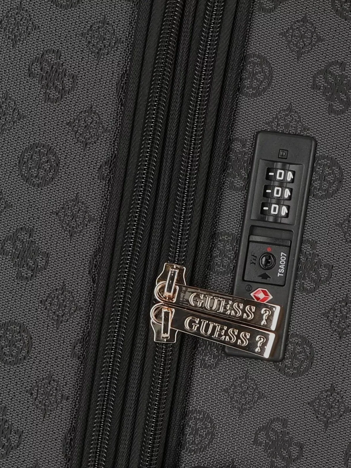 GUESS Valigia e Trolley Donna WILDER 28 IN 8-WHEELER TWHP74 52988 CHC Grigio - Image 3