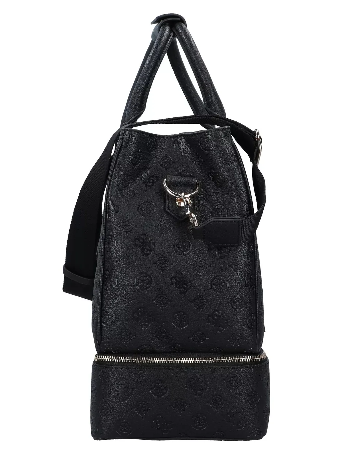 GUESS Valigia e Trolley Donna WILDER ZIP BOTTOM SHOPPER TOTE TWDP74 52415 BLA Nero - Image 3