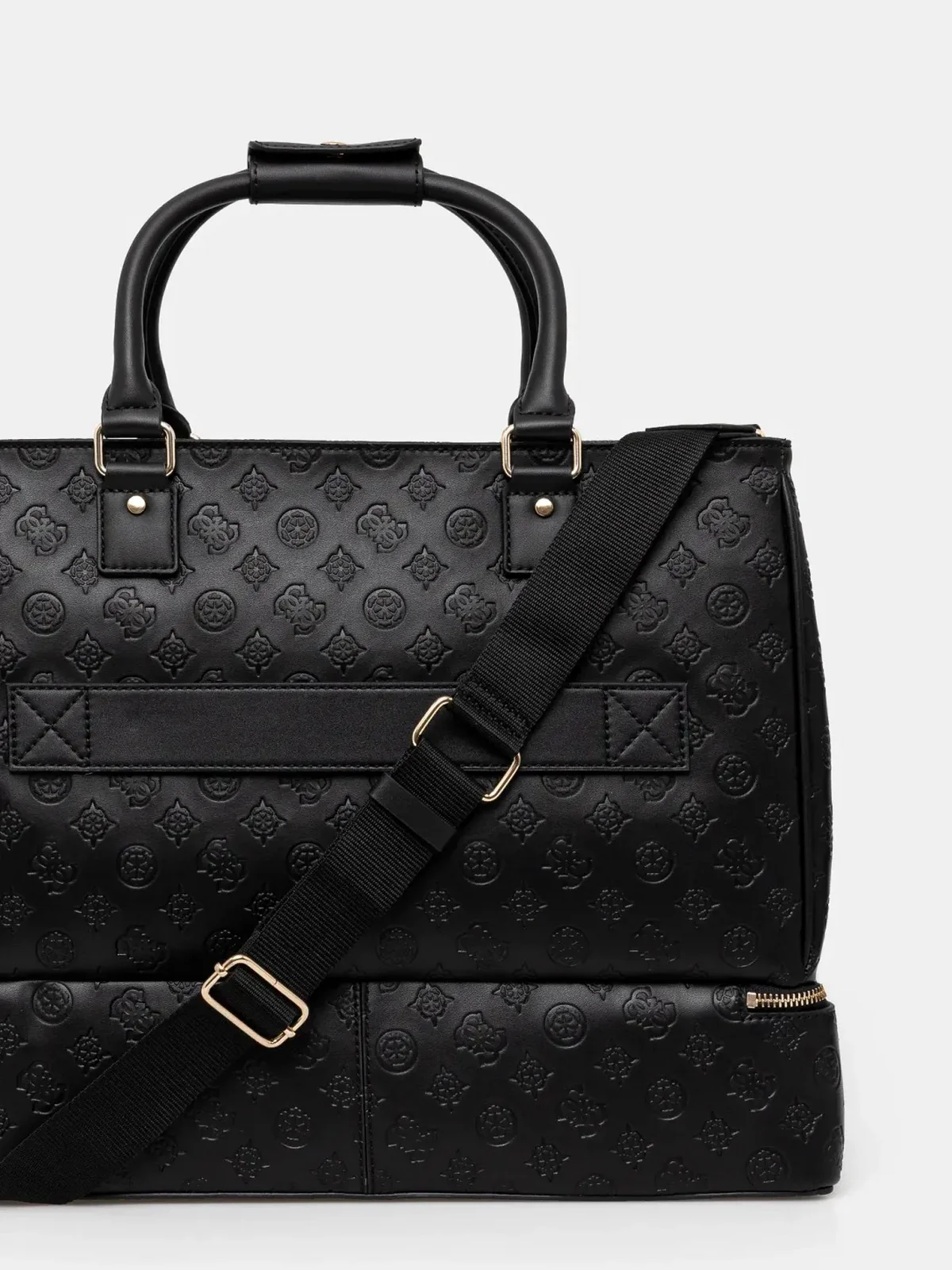 GUESS Valigia e Trolley Donna WILDER ZIP BOTTOM SHOPPER TOTE TWK745 24150 BLA Nero - Image 3
