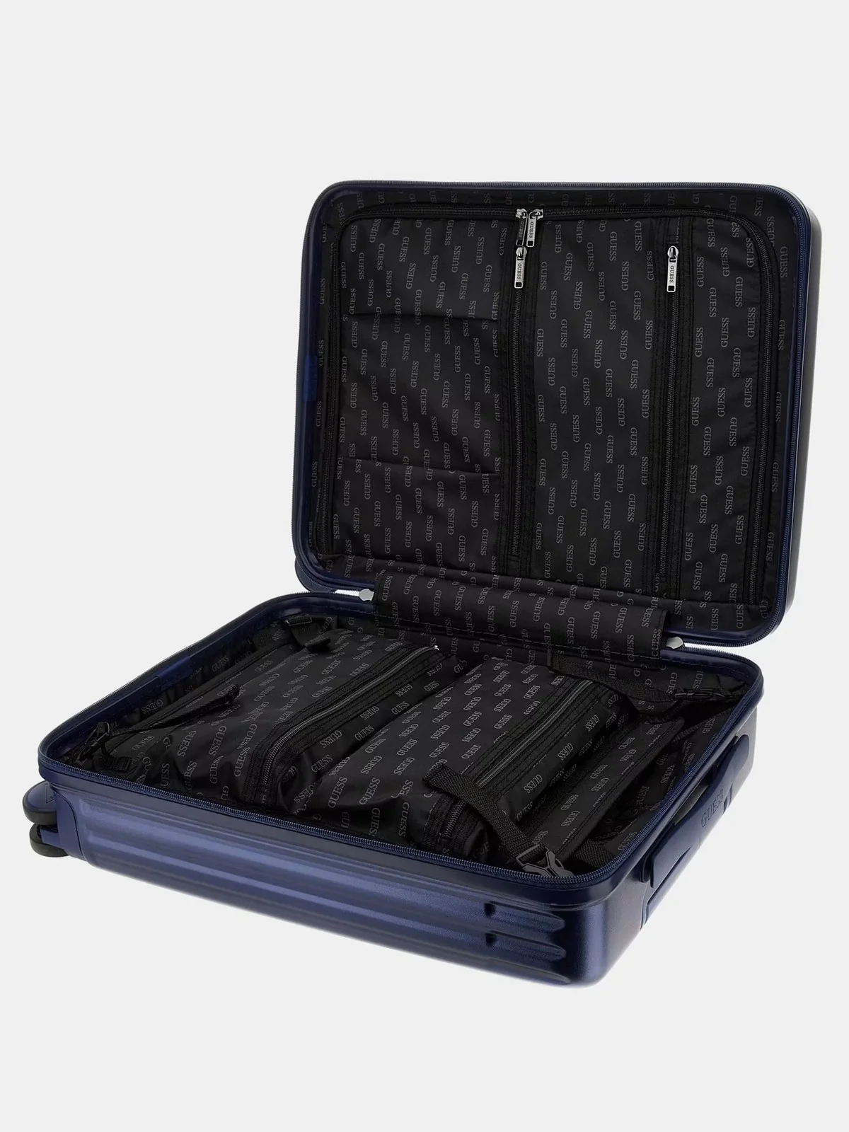 GUESS Valigia e Trolley Uomo OLBIA CABIN TROLLEY TMOLPC P4401 BLU Blu - Image 3