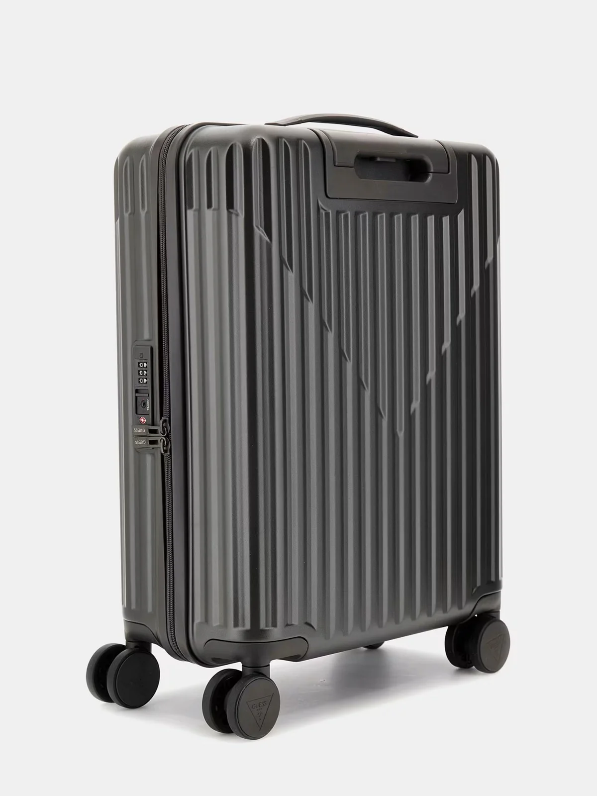 GUESS Valigia e Trolley Uomo OLBIA CABIN TROLLEY TMOLPC P4401 GUN Grigio - Image 2
