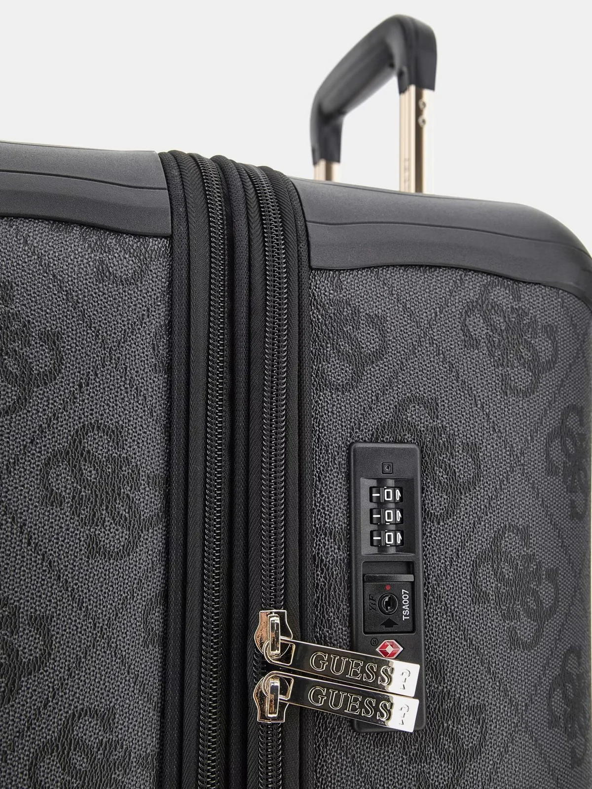 GUESS Valigie e Trolley Donna Berta 18 In 4-Wheele TWB868 89880 CLO Grigio - Image 4
