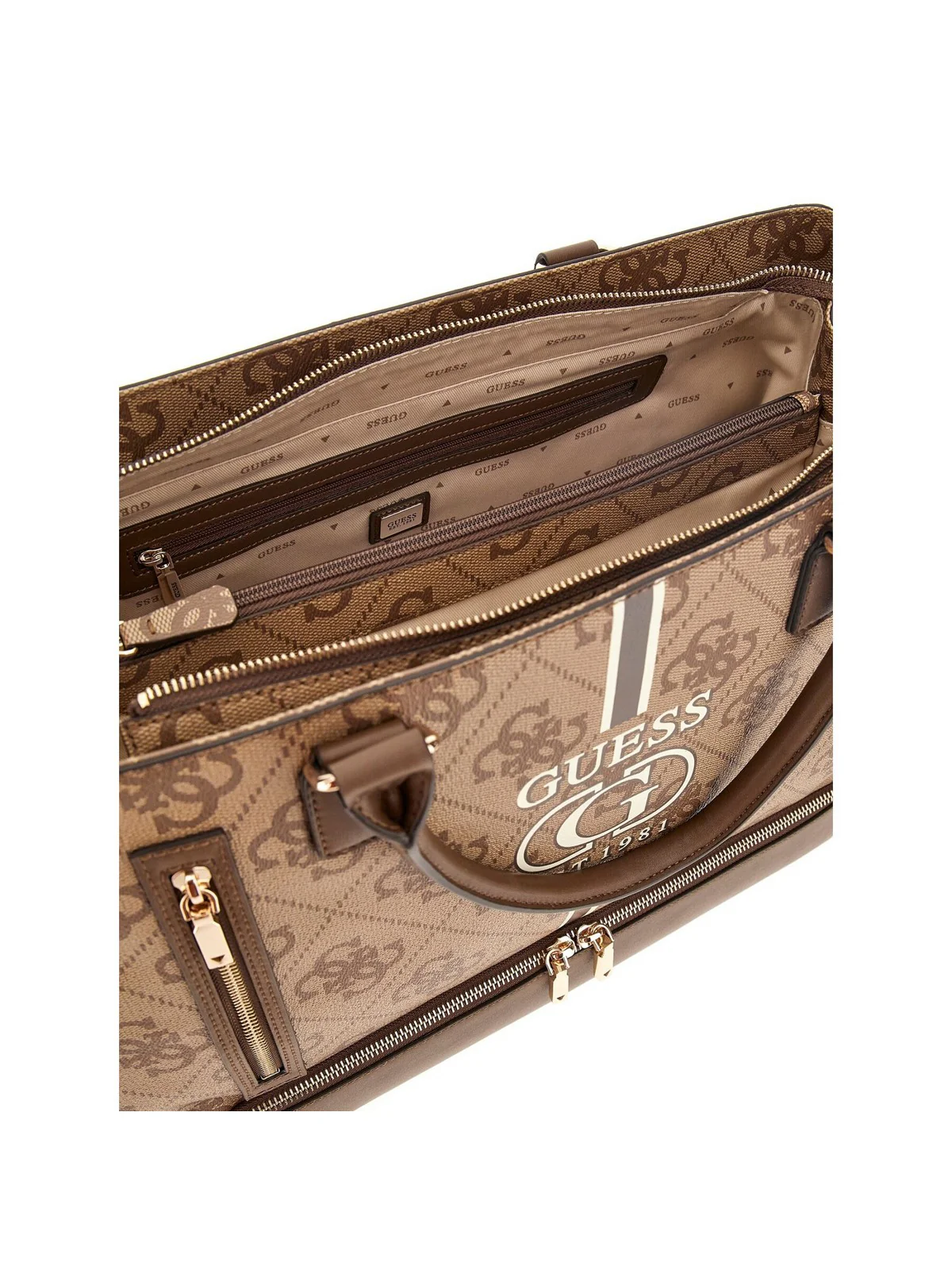 GUESS Valigie e Trolley Donna Kallisto TWB760 44150 LAM Marrone - Image 2