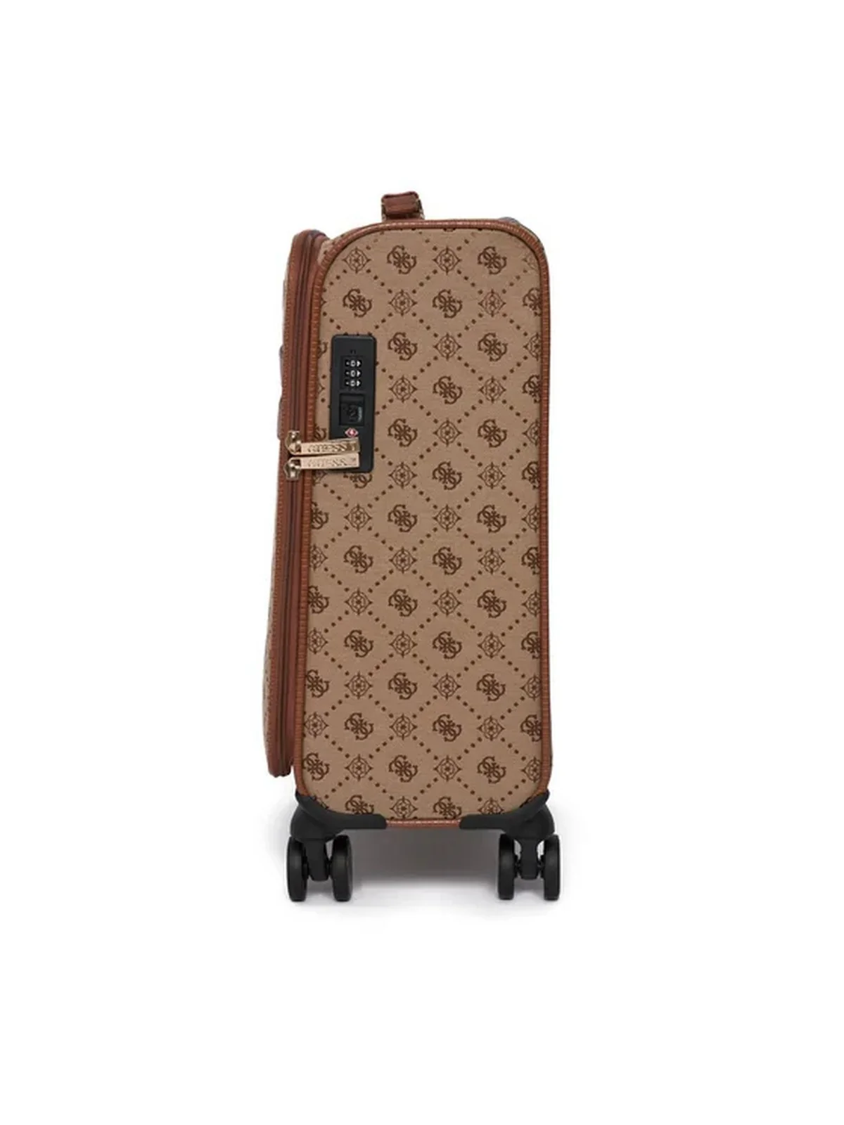 GUESS Valigie e Trolley Donna MELINDA LOGO 18 IN 8-WHEELER TWLP99 02983 LTL LATTE LOGO - Image 5