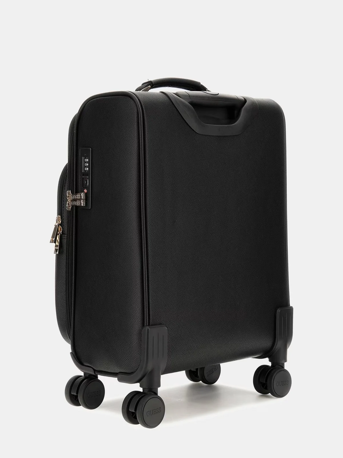 GUESS Valigie e Trolley Donna NOROM 18 IN 8-WHEELER TWSN90 91983 BLA BLACK - Image 2