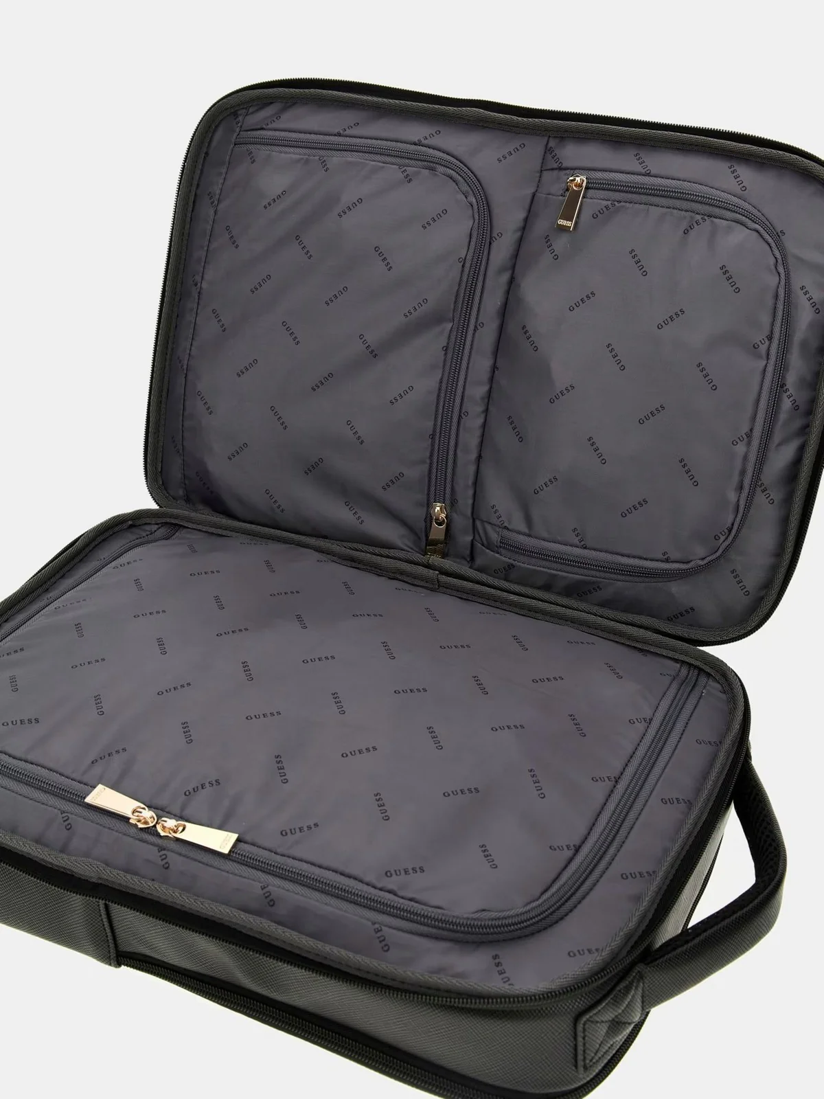 GUESS Valigie e Trolley Donna NOROM ZIP ARND TRAVEL BACKPACK TWSN90 91032 BLA BLACK - Image 3