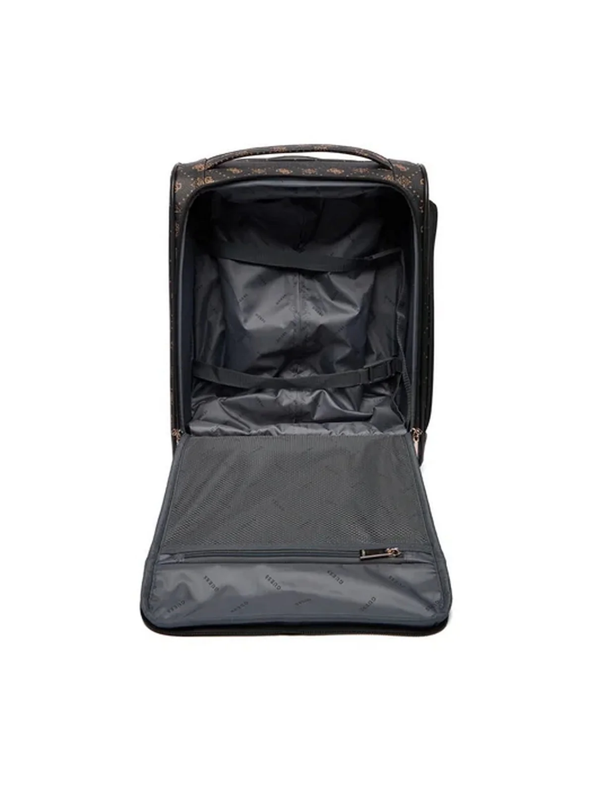 GUESS Valigie e Trolley Donna SILIA 16 IN CARRYON TWGP98 90972 ESL ESPRESSO LOGO - Image 2