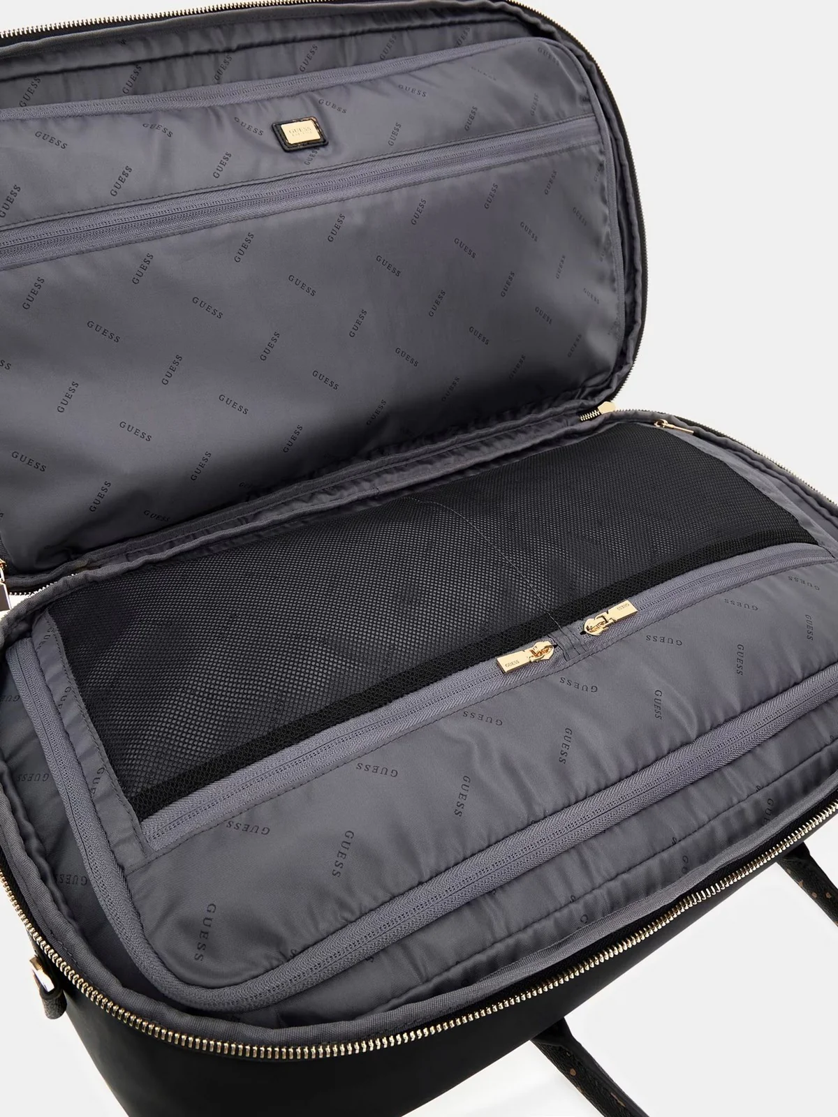 GUESS Valigie e Trolley Donna SILIA WEEKENDER DUFFLE TWNP98 90416 BML BLACK MULTI - Image 3