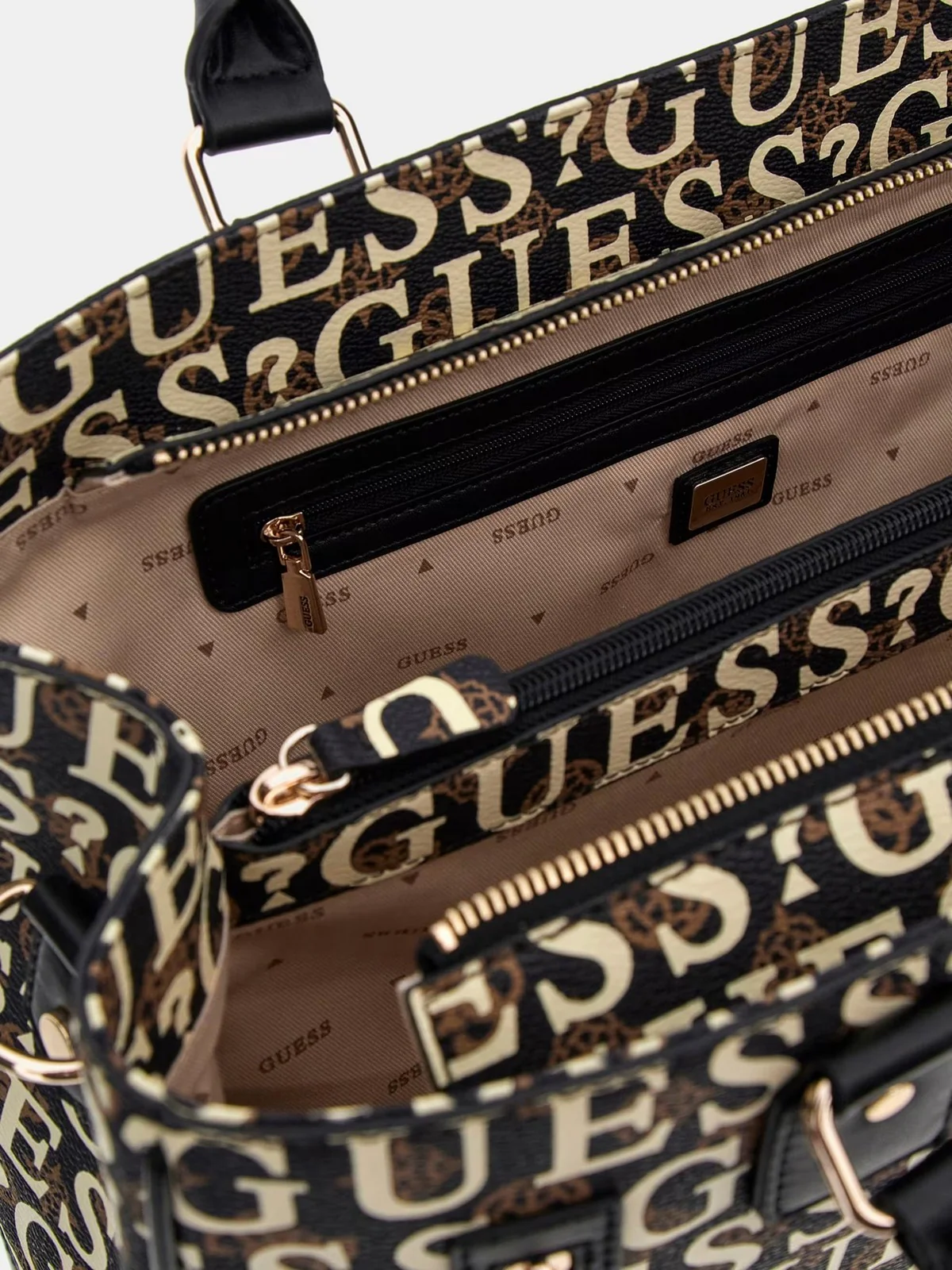 GUESS Valigie e Trolley Donna Stark TWE927 04150 BRM Marrone - Image 3