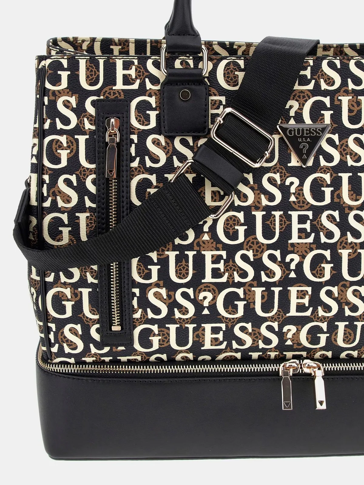 GUESS Valigie e Trolley Donna Stark TWE927 04150 BRM Marrone - Image 4
