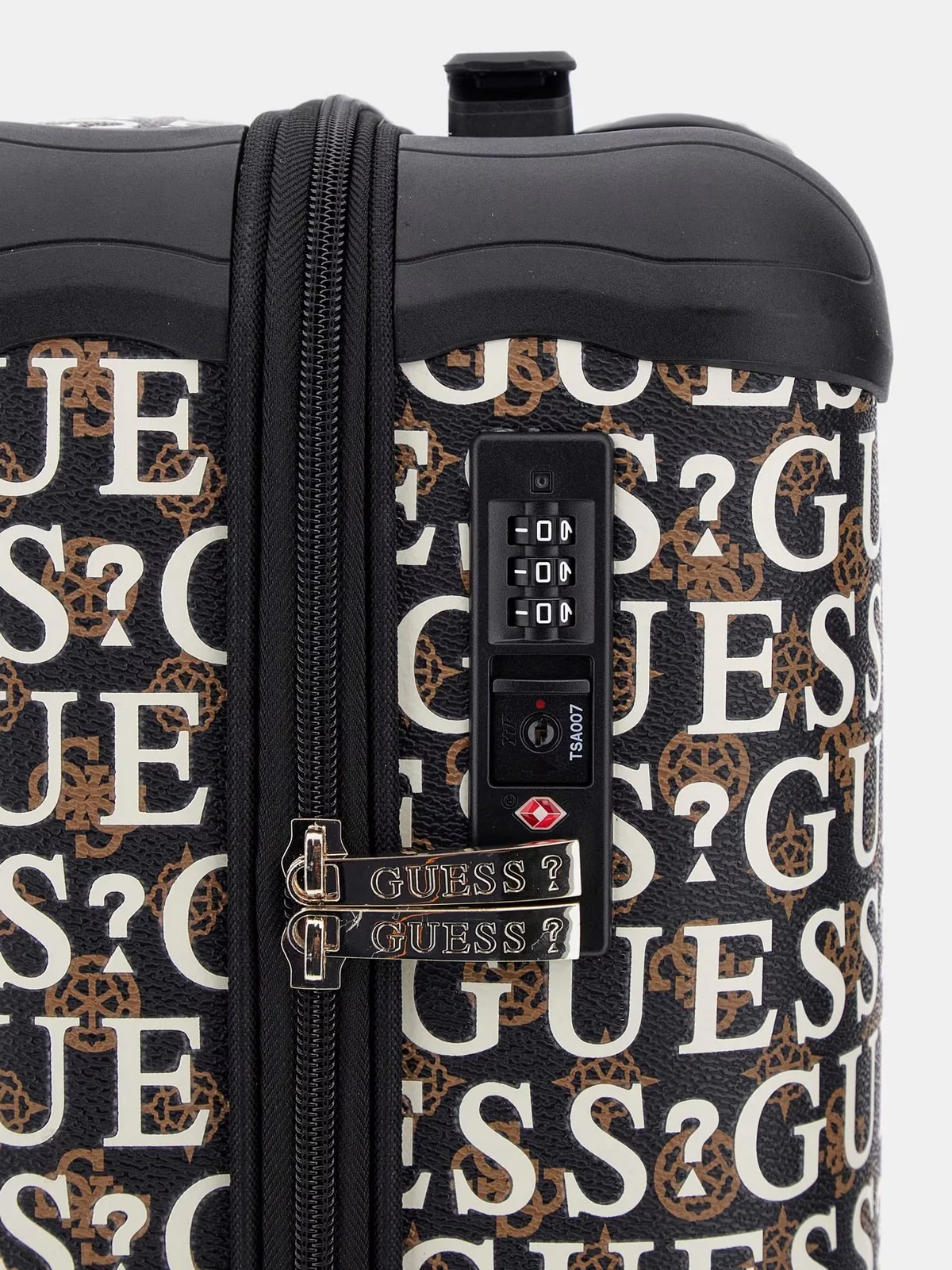GUESS Valigie e Trolley Donna Stark TWE927 09830 BRM Marrone - Image 5