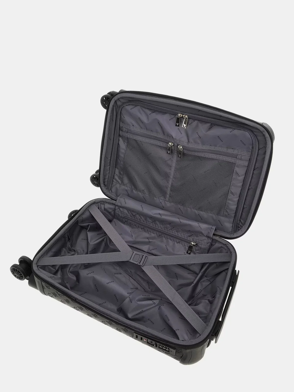 GUESS Valigie e Trolley Donna Wilder 18 TWD745 29830 BLA Nero - Image 3