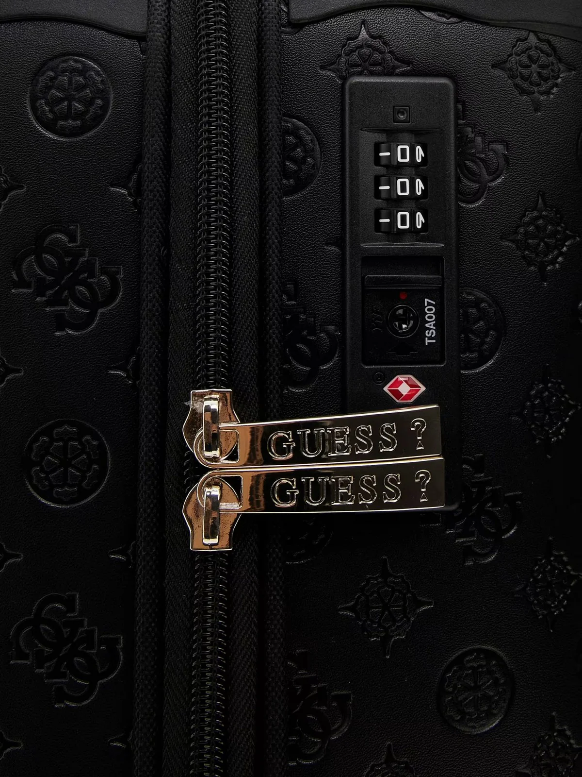 GUESS Valigie e Trolley Donna Wilder 18 TWD745 29830 BLA Nero - Image 4