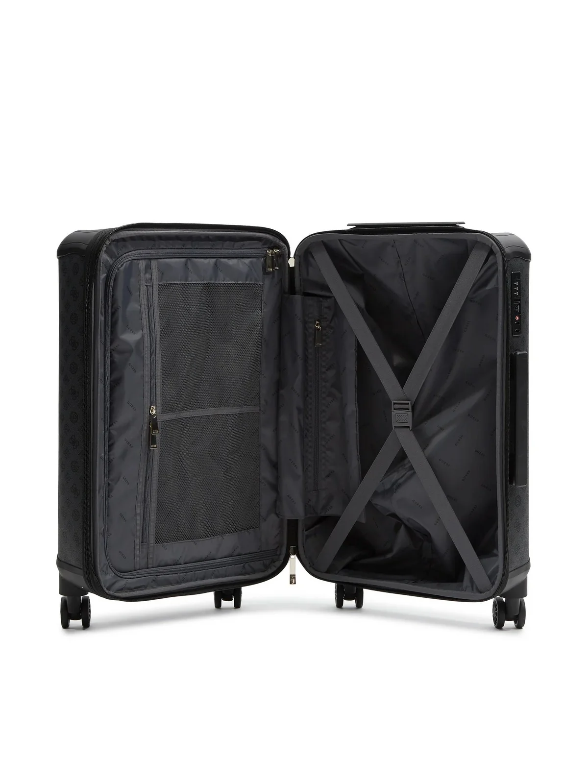 GUESS Valigie e Trolley Donna Wilder TWP745 29820 CHC Grigio - Image 3