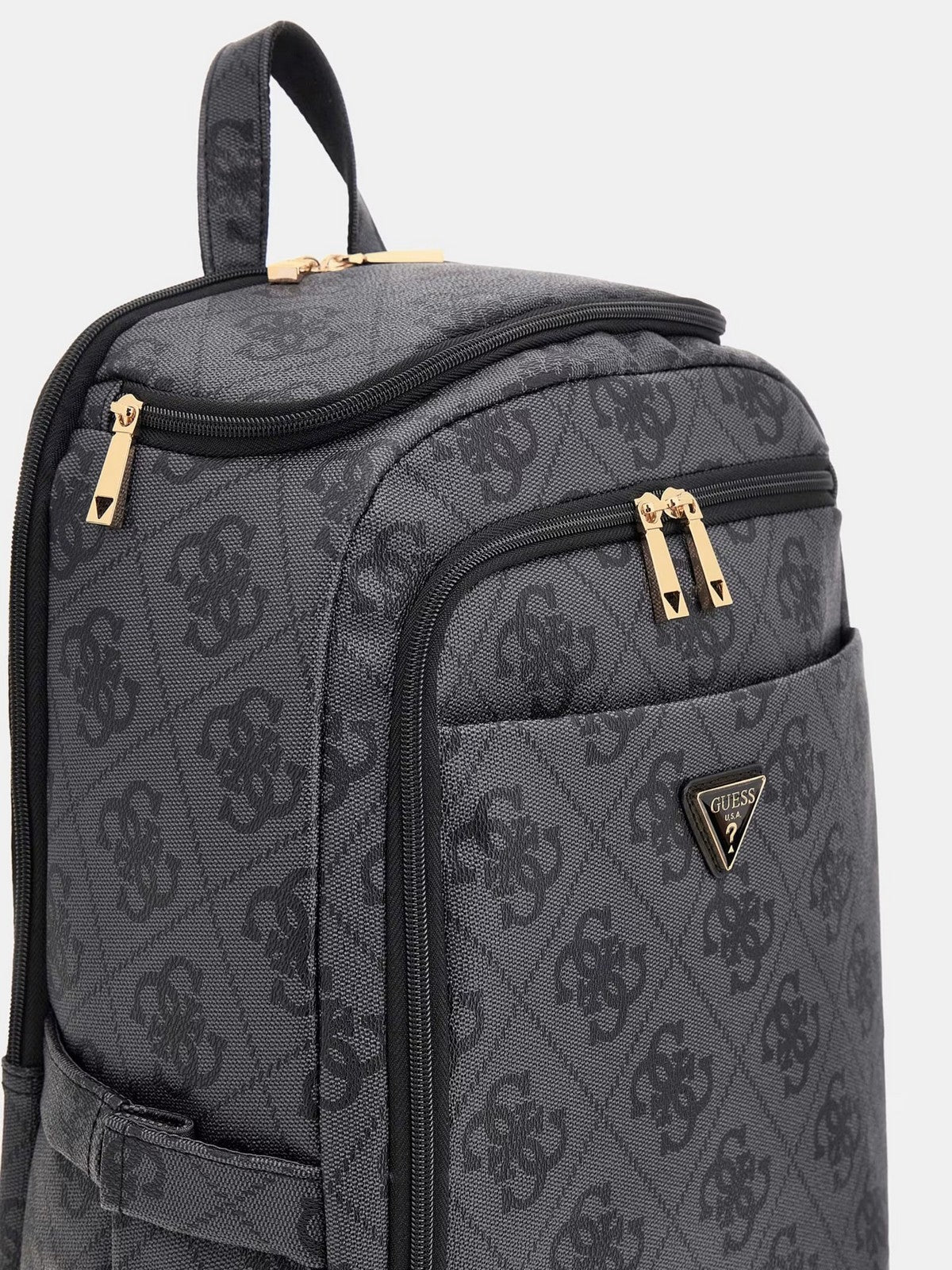 GUESS Zaino Donna BERTA U-ZIP BACKPACK TWOB86 88033 CLO COAL LOGO - Image 4