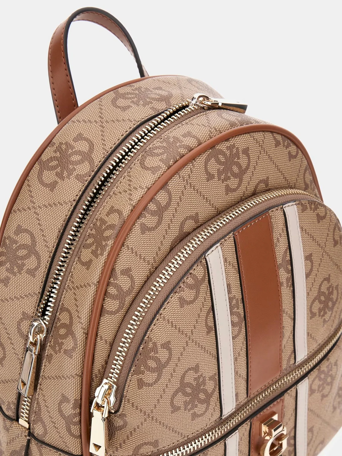 GUESS Zaino Donna ERENIA LARGE BACKPACK HWSO78 38330 LTL LATTE LOGO - Image 4