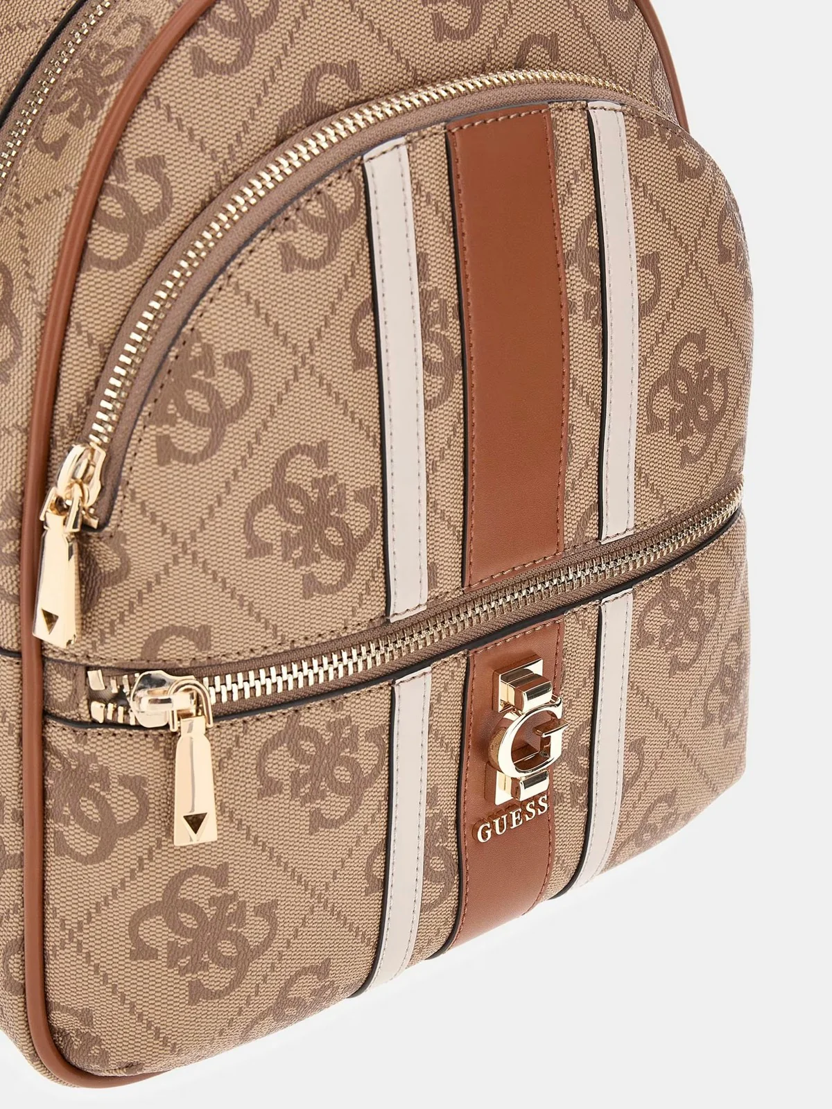 GUESS Zaino Donna ERENIA LARGE BACKPACK HWSO78 38330 LTL LATTE LOGO - Image 5