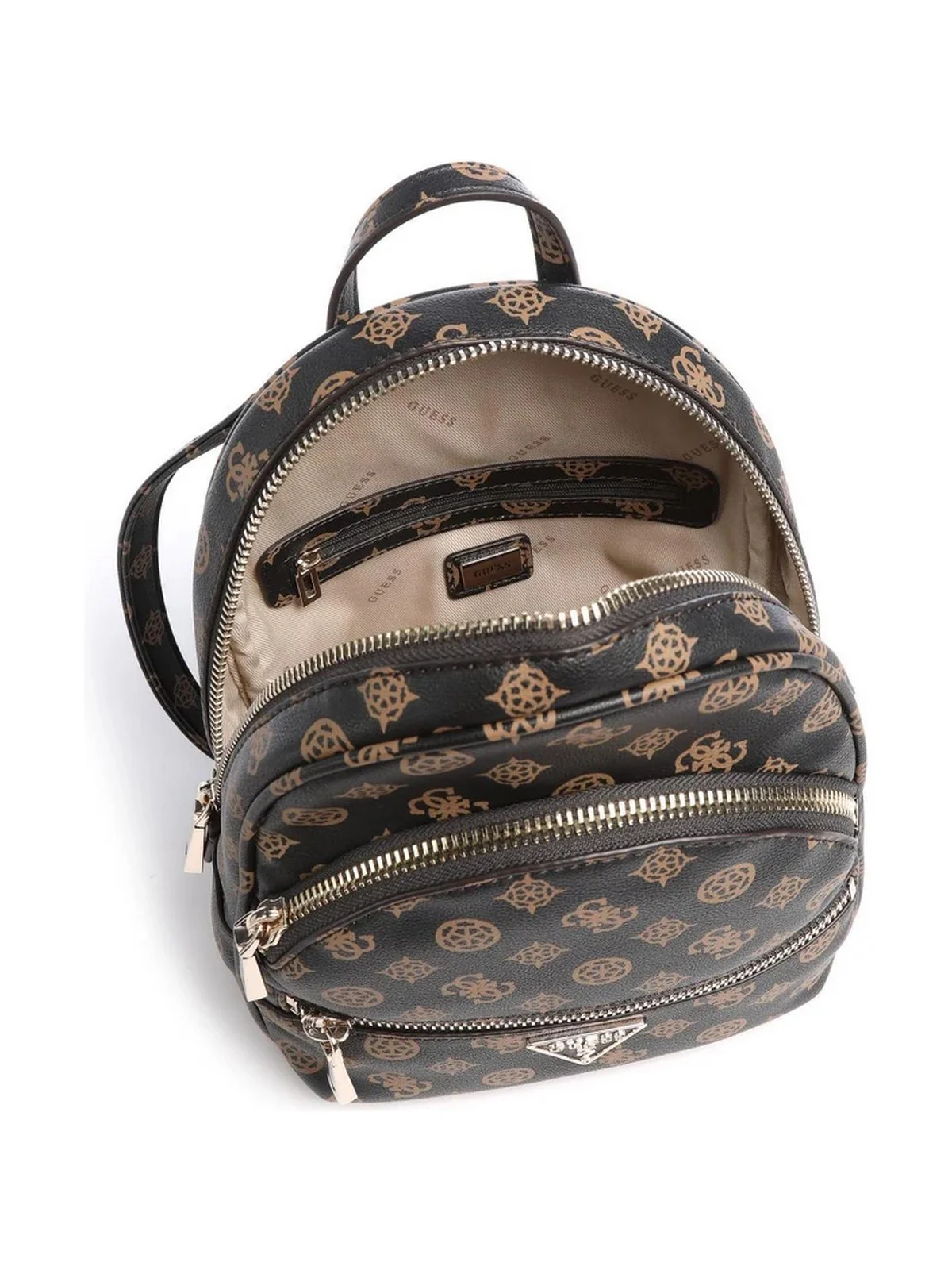 GUESS Zaino Donna Handbag HWPG69 94330 MLO Marrone - Image 3