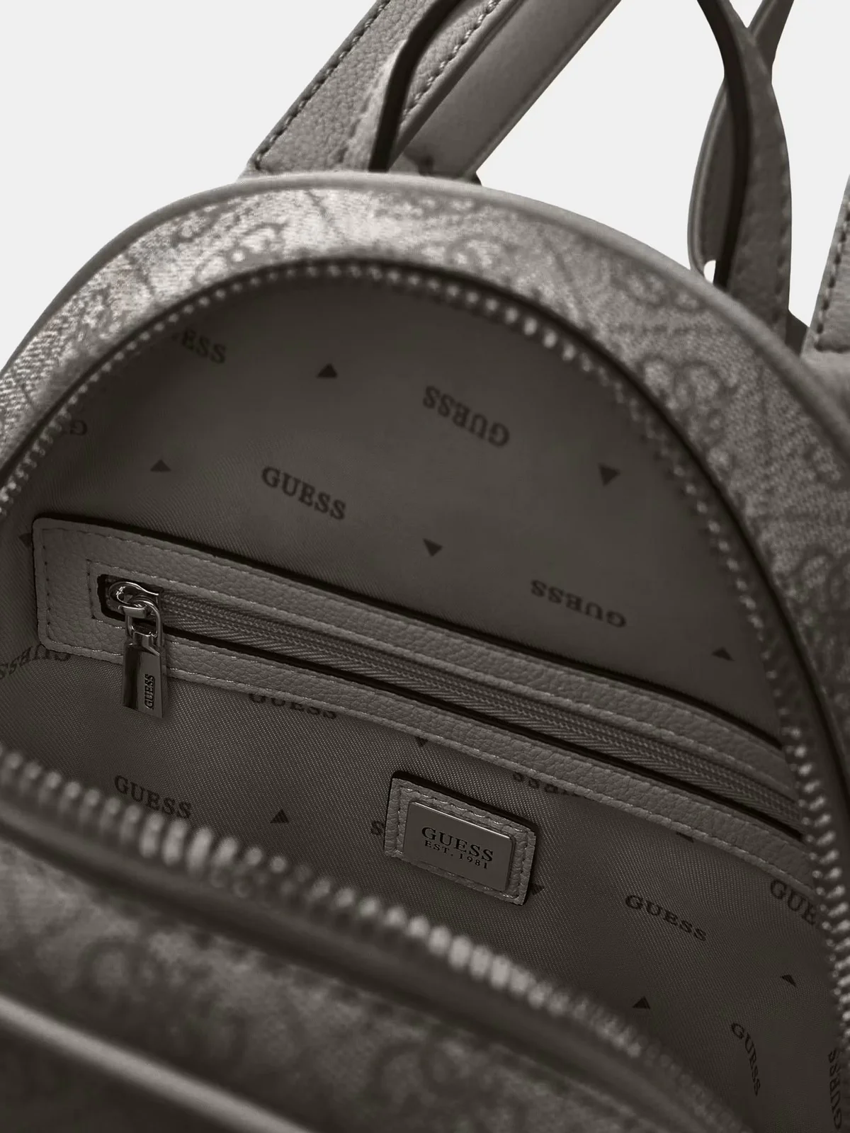 GUESS Zaino Donna MANHATTAN II BACKPACK HWSG71 18320 CLO COAL LOGO - Image 3