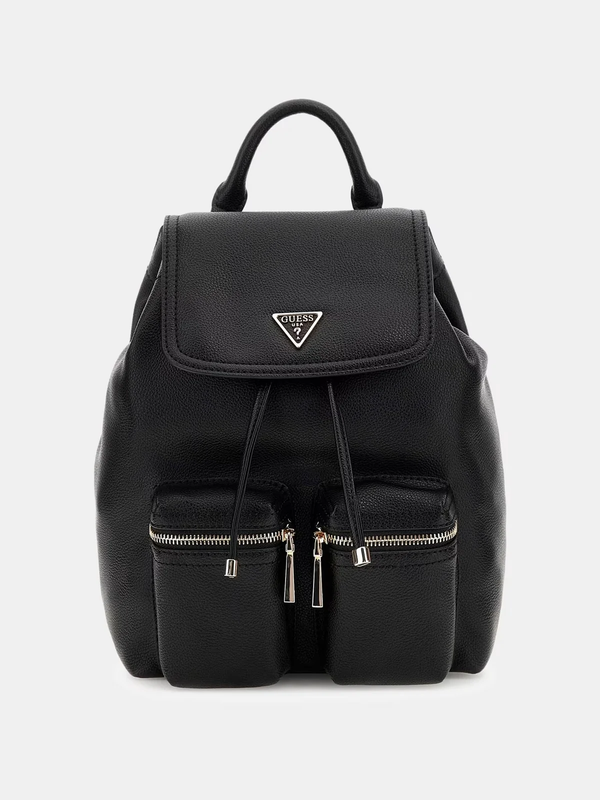 GUESS Zaino Donna MANHATTAN II FLAP BACKPACK HWBG71 18310 BLA BLACK - Image 2