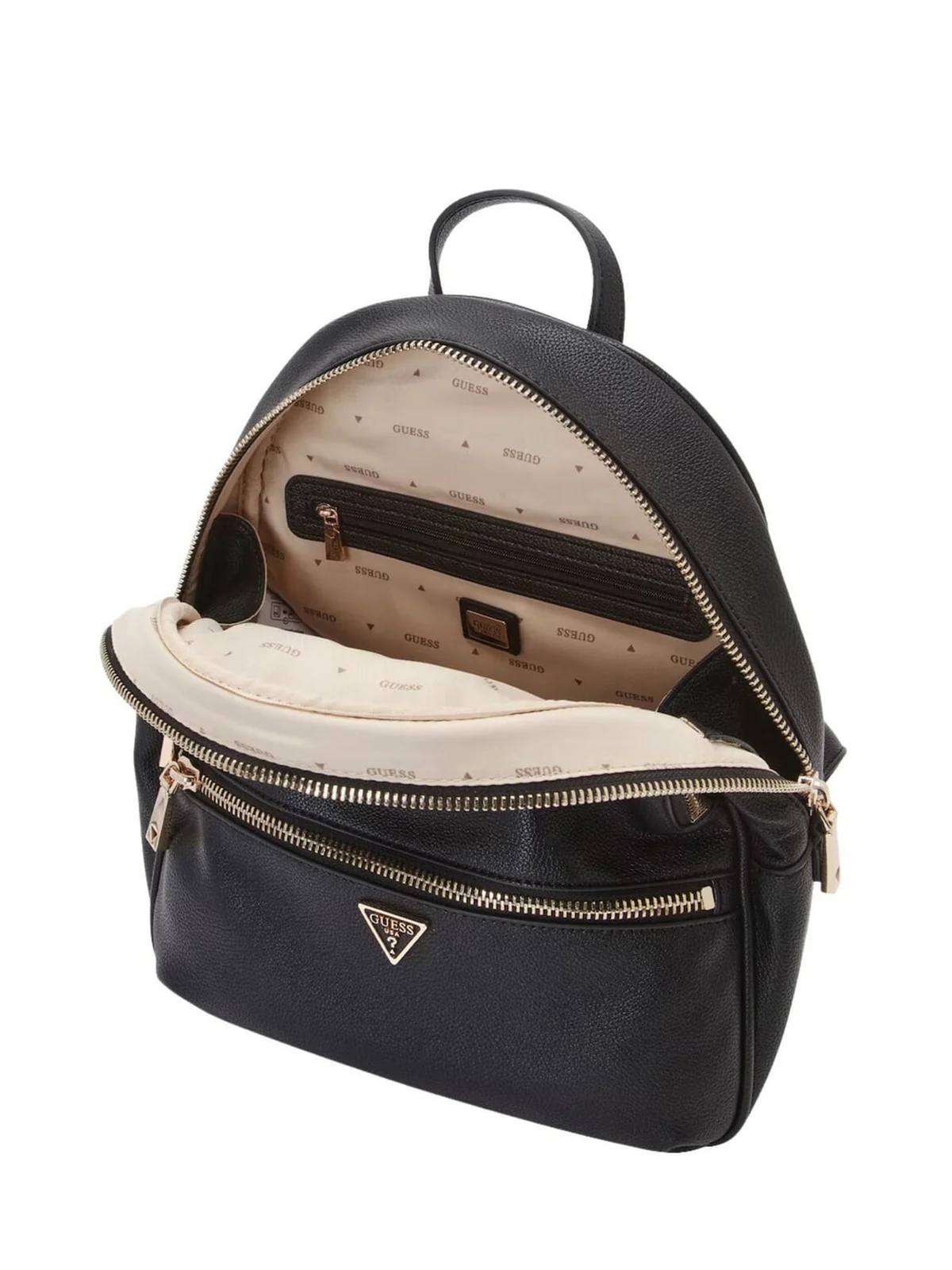 GUESS Zaino Donna MANHATTAN II LARGE BACKPACK HWBG71 18330 BLA BLACK - Image 6