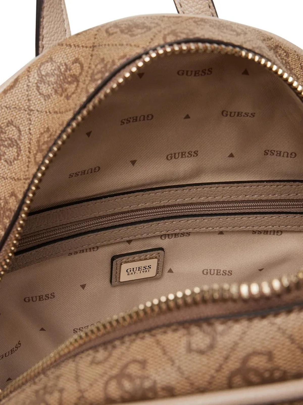 GUESS Zaino Donna MANHATTAN II LARGE BACKPACK HWSG71 18330 LTL LATTE LOGO - Image 6